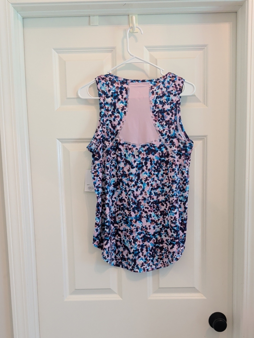 tek gear Floral-Patterned Blue & Purple Tank Top - Picture 4 of 4